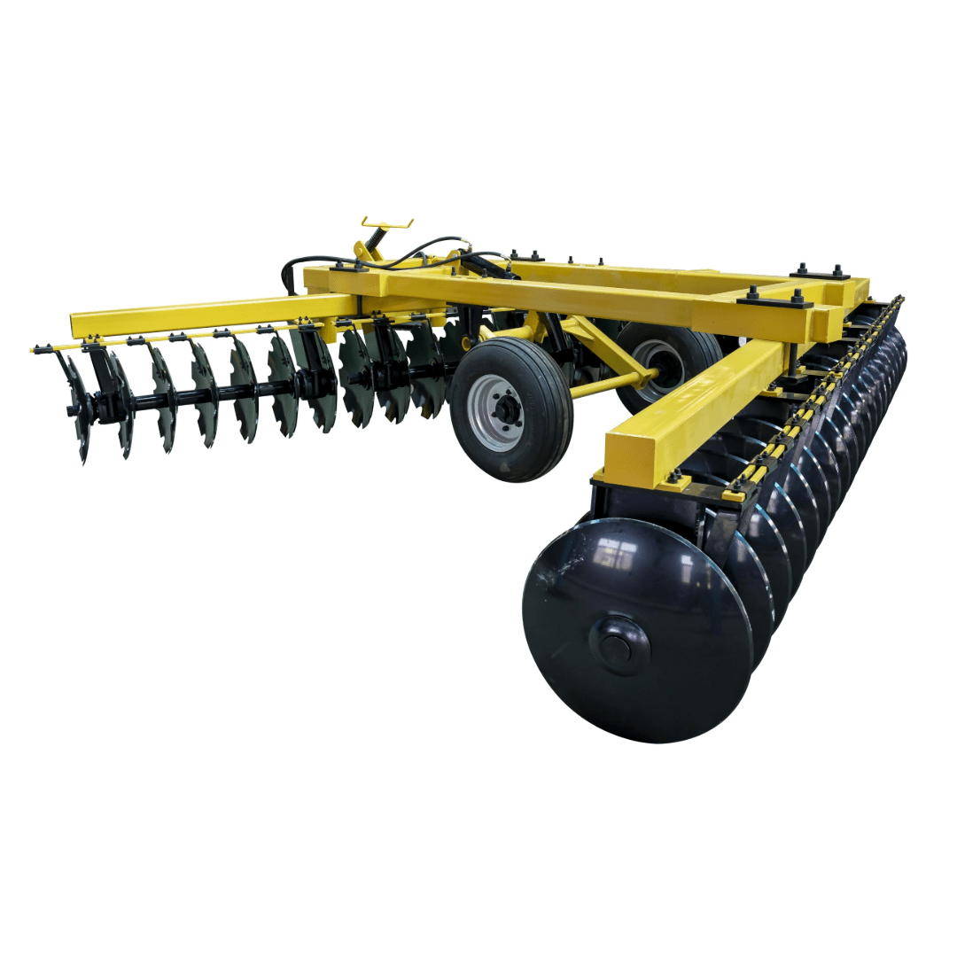 Heavy-Duty Hydraulic Offset Farm Disc Harrow – 10 FT, 14 FT, 17 FT Width Options - Farm Equipment with 10 FOOT | Sold by Uncle Wiener's Wholesale
