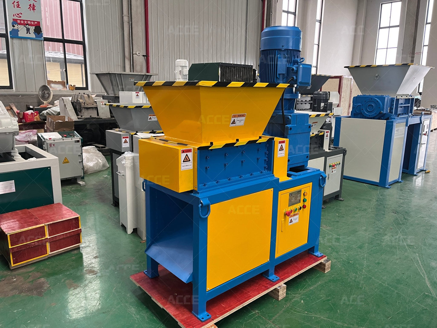 Heavy Duty Industrial Wood, Scrap Metal & Waste Shredder Machines – EB Series - with EB300 | Sold by Uncle Wiener's Wholesale