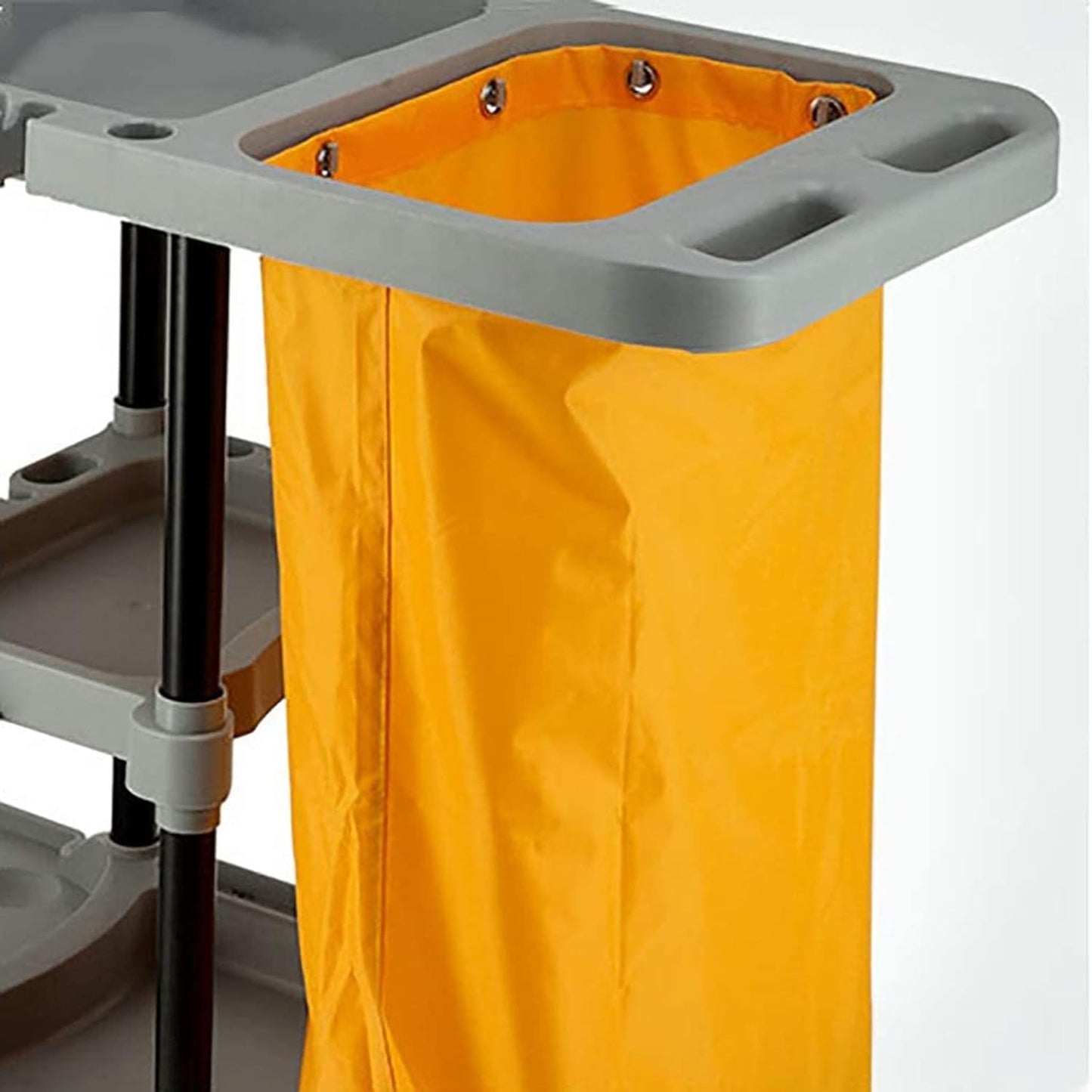 Heavy - Duty Janitorial Cleaning Cart with Gray Bag – UP068C - with | Sold by Uncle Wiener's Wholesale