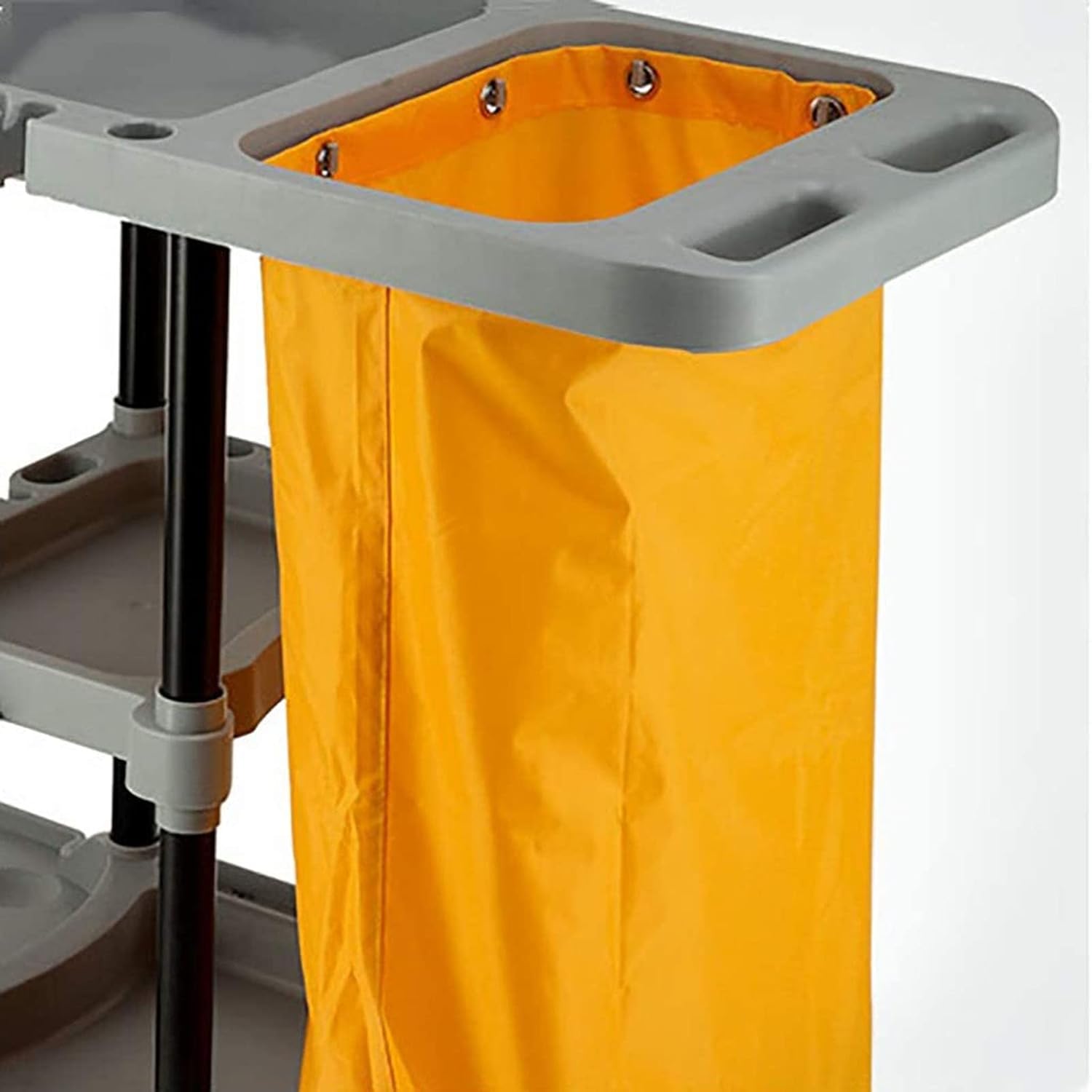 Heavy - Duty Janitorial Cleaning Cart with Gray Bag – UP068C - with | Sold by Uncle Wiener's Wholesale