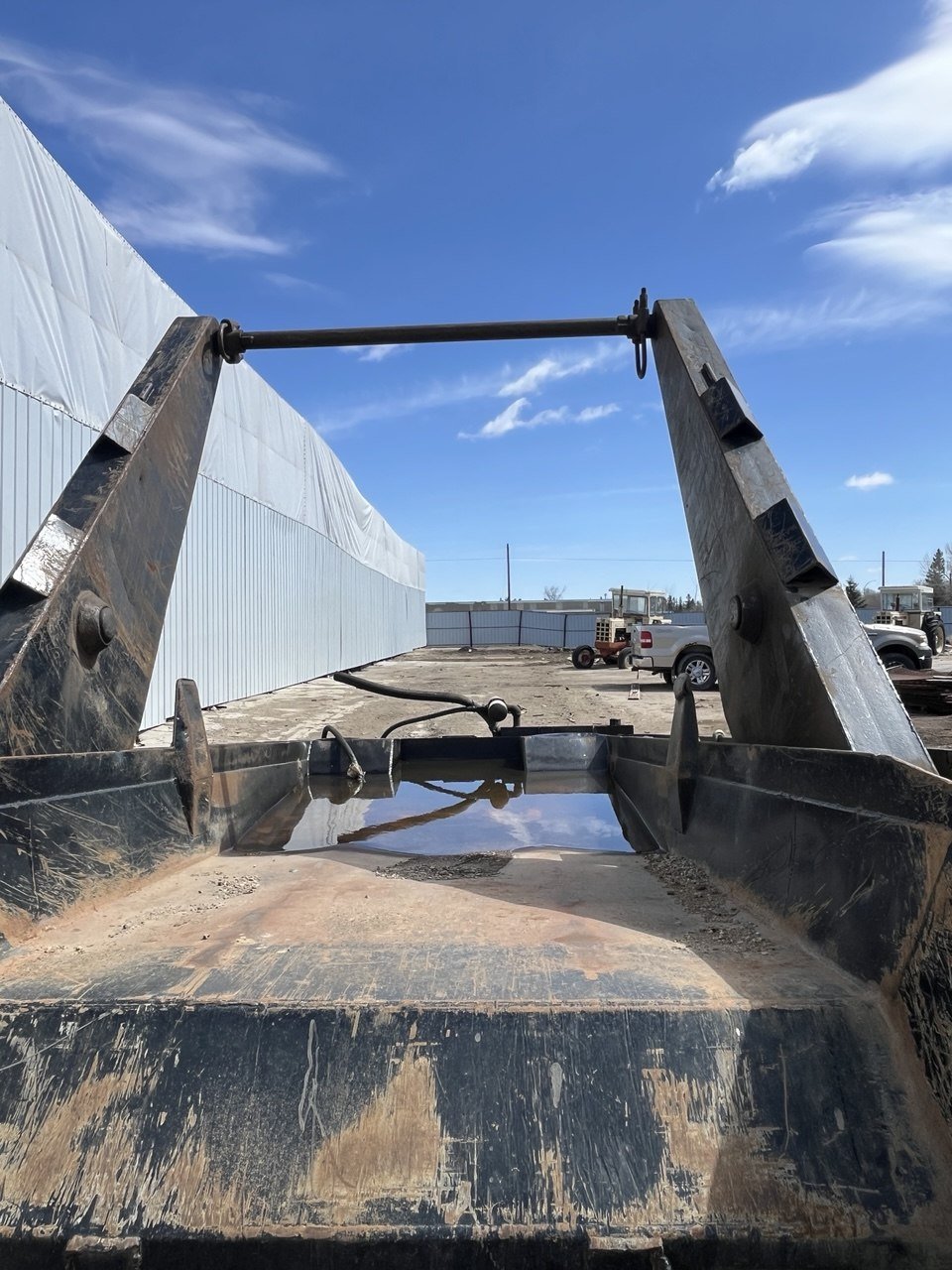 Heavy Duty Lugger Body / Roll - Off Hoist Truck Body – Scrap Bin, Demolition, Waste Container System – Used - surplus equipment with | Sold by Uncle Wiener's Wholesale