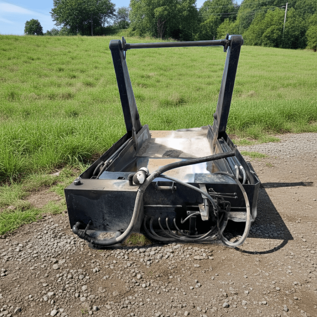 Heavy Duty Lugger Body / Roll - Off Hoist Truck Body – Scrap Bin, Demolition, Waste Container System – Used - surplus equipment with | Sold by Uncle Wiener's Wholesale