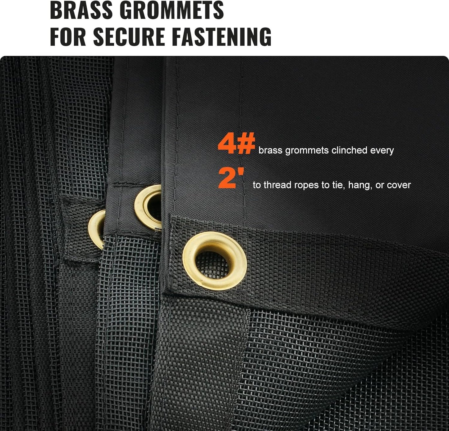 Heavy - Duty Mesh Dump Truck Tarps – Vinyl Coated 6×14 & 7×18 FT - with 6×14 FT | Sold by Uncle Wiener's Wholesale