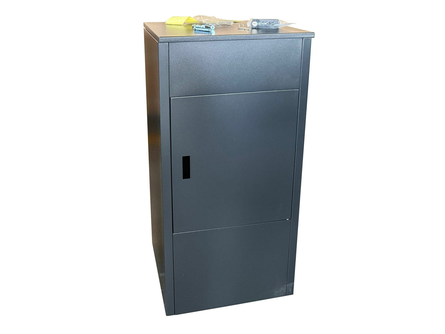 Heavy Duty Metal Storage Cabinet with 4 - Digit Code Lock – Steel Office & Garage Storage 36″ PMDB001 - with | Sold by Uncle Wiener's Wholesale
