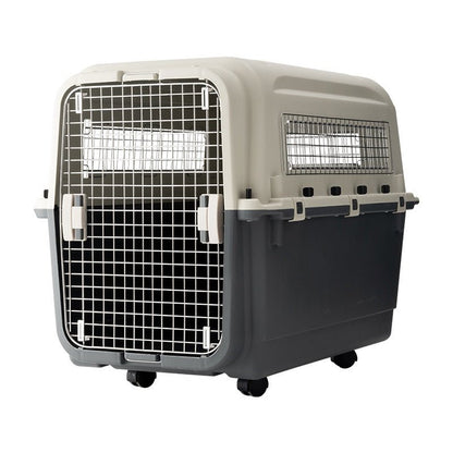 Heavy Duty Pet Travel Carrier Crate Kennel Dog Transport Box PETCRATE - with 81 × 56 × 64 cm | Sold by Uncle Wiener's Wholesale