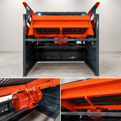 Heavy-Duty Portable Double-Deck Soil and Dirt Screening Machine 536001 - with | Sold by Uncle Wiener's Wholesale