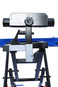 Heavy - Duty Portable Miter Saw Stand with Folding Legs, Adjustable Rollers & Wheels 26505 - with | Sold by Uncle Wiener's Wholesale