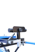 Heavy - Duty Portable Miter Saw Stand with Folding Legs, Adjustable Rollers & Wheels 26505 - with | Sold by Uncle Wiener's Wholesale