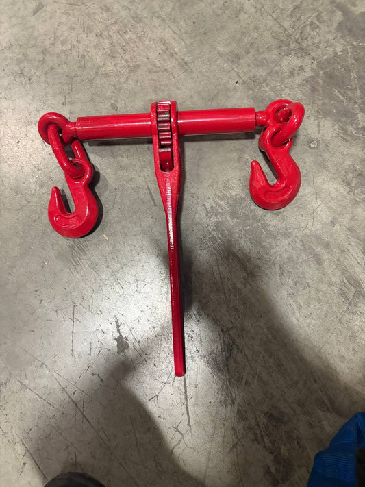 Heavy - Duty Ratchet Chain Binder | Load Tie - Down for 5/16" to 1/2" Chains (Multiple Sizes) - with 1/2″ To 5/8″ | Sold by Uncle Wiener's Wholesale