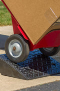 Heavy Duty Rubber Curb Ramp – 22,000 lbs Load Capacity | Container & Driveway Ramp for RVs, Loading Docks Curbs | R40301& - with 1 | Sold by Uncle Wiener's Wholesale