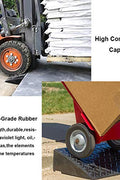 Heavy Duty Rubber Curb Ramp – 22,000 lbs Load Capacity | Container & Driveway Ramp for RVs, Loading Docks Curbs | R40301& - with 1 | Sold by Uncle Wiener's Wholesale