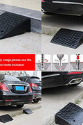 Heavy Duty Rubber Curb Ramp – 22,000 lbs Load Capacity | Container & Driveway Ramp for RVs, Loading Docks Curbs | R40301& - with 1 | Sold by Uncle Wiener's Wholesale