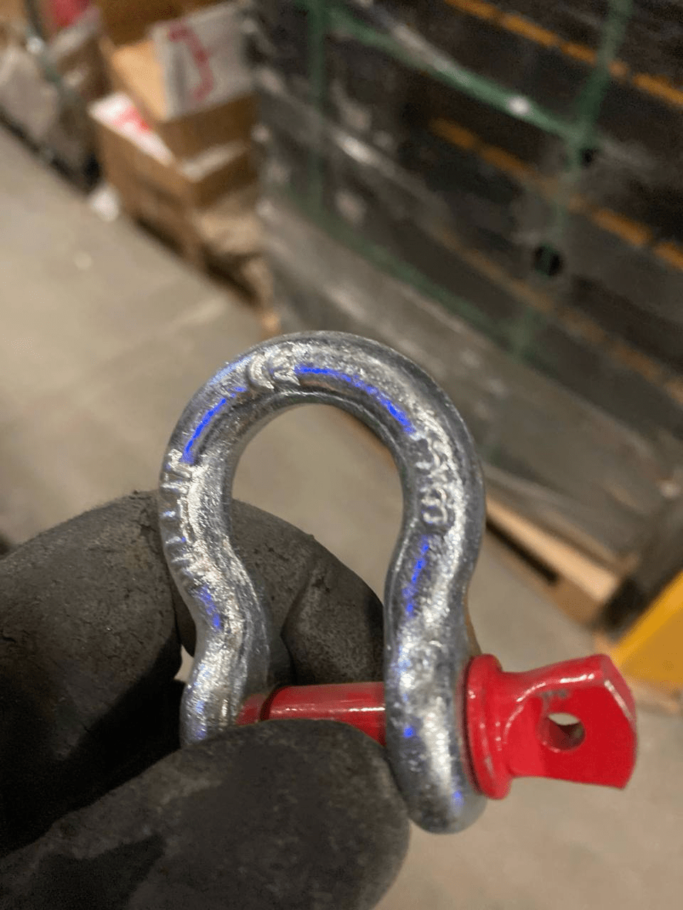 Heavy-Duty Shackle Screw Pin Clevis | Galvanized Anchor for Rigging & Towing – Multiple Sizes - Chains & Rigging with 3/8" Clevis Anchor Shackle Working Load - 2000lb | Sold by Uncle Wiener's Wholesale