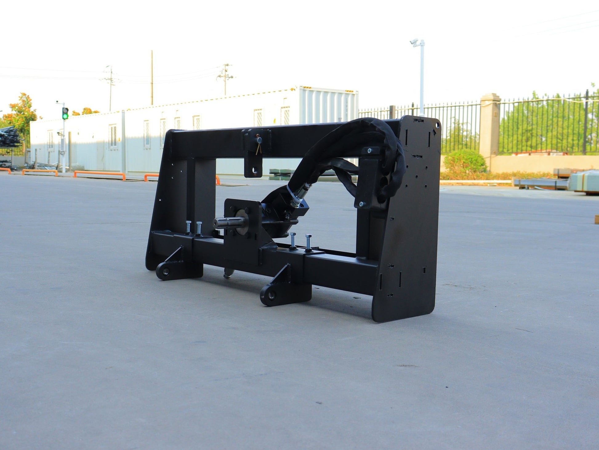 Heavy - Duty Skid Steer 3 - Point Hitch Adapter | Universal Mount – PHA162C - Skid Steer Attachment with | Sold by Uncle Wiener's Wholesale