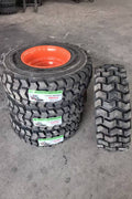 Heavy Duty Skid Steer Tires & Rims – 10x16.5 to 15x19.5 | SKS - 1 & SKS - 4 Options - Skid Steer Tires & Rims with 12 - 16.5 SKS - 4 Tire & Rim – 14 Ply Assembly | Sold by Uncle Wiener's Wholesale