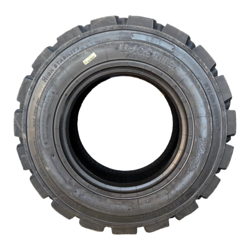 Heavy Duty Skid Steer Tires & Rims – 10x16.5 to 15x19.5 | SKS - 1 & SKS - 4 Options - Skid Steer Tires & Rims with 10 - 16.5 SKS - 5 L - 5 Tire 14 Ply (Tire Only) | Sold by Uncle Wiener's Wholesale