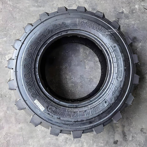 Heavy - Duty Skid Steer & Tractor Tires – 27X8.50 - 15 27X10.5 - 15, 23X8.50 - 12 & 5.70 - 12 | 4 to 10 ply Load Rated | Durable Tread | Industrial Ag Use - Industrial Skid Steer & Tractor Tire (Multiple Ply Options) with 27X8.5 - 15 10PR 2785015SKS | Sold by Uncle Wiener's Wholesale