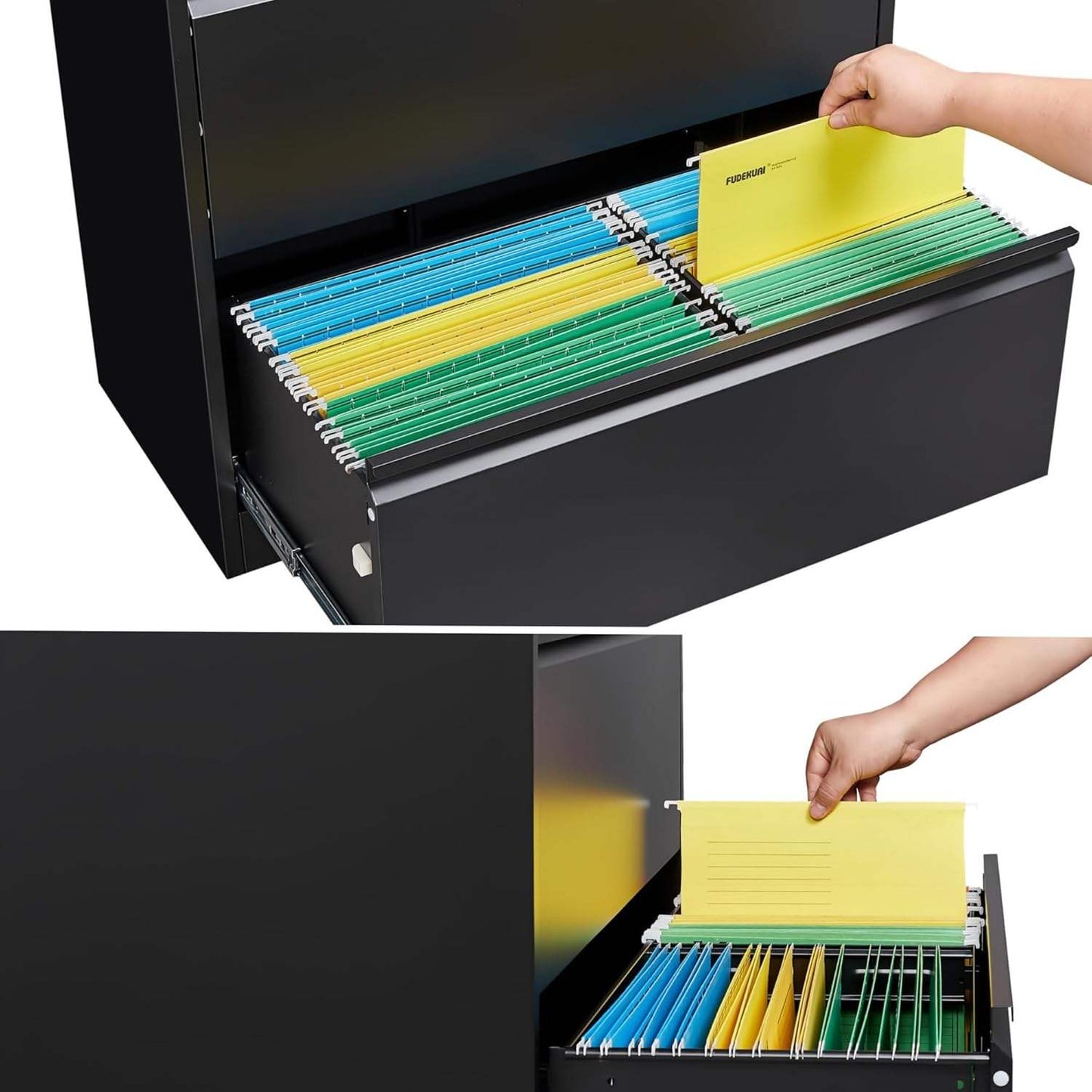 Heavy Duty Steel Storage Cabinet 31.5″ × 15.7″ × 70.9″ Reinforced Black YCDM219 - with | Sold by Uncle Wiener's Wholesale