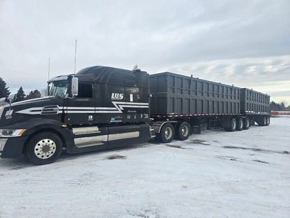 Heavy - Duty Steel Super B Trailer Bins 32ft & 28ft – Scrap for Demolition & Recycling M32X8X7 - with | Sold by Uncle Wiener's Wholesale