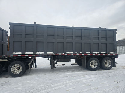 Heavy - Duty Steel Super B Trailer Bins 32ft & 28ft – Scrap for Demolition & Recycling M32X8X7 - with | Sold by Uncle Wiener's Wholesale