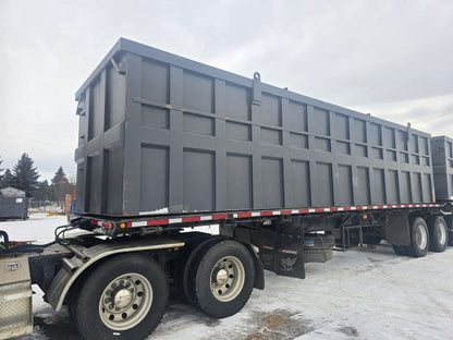 Heavy - Duty Steel Super B Trailer Bins 32ft & 28ft – Scrap for Demolition & Recycling M32X8X7 - with | Sold by Uncle Wiener's Wholesale