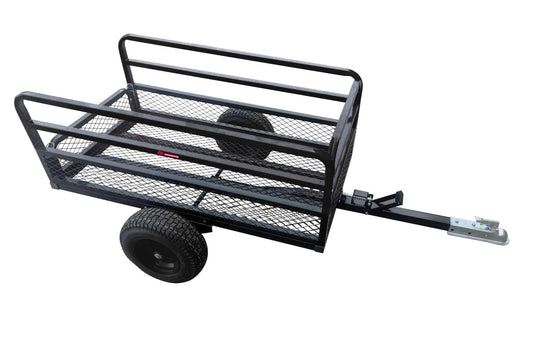 Heavy Duty Steel Utility Trailer Cart 900 lb (408 kg) Tow-Behind Garden ATV Cart BT007 - with | Sold by Uncle Wiener's Wholesale