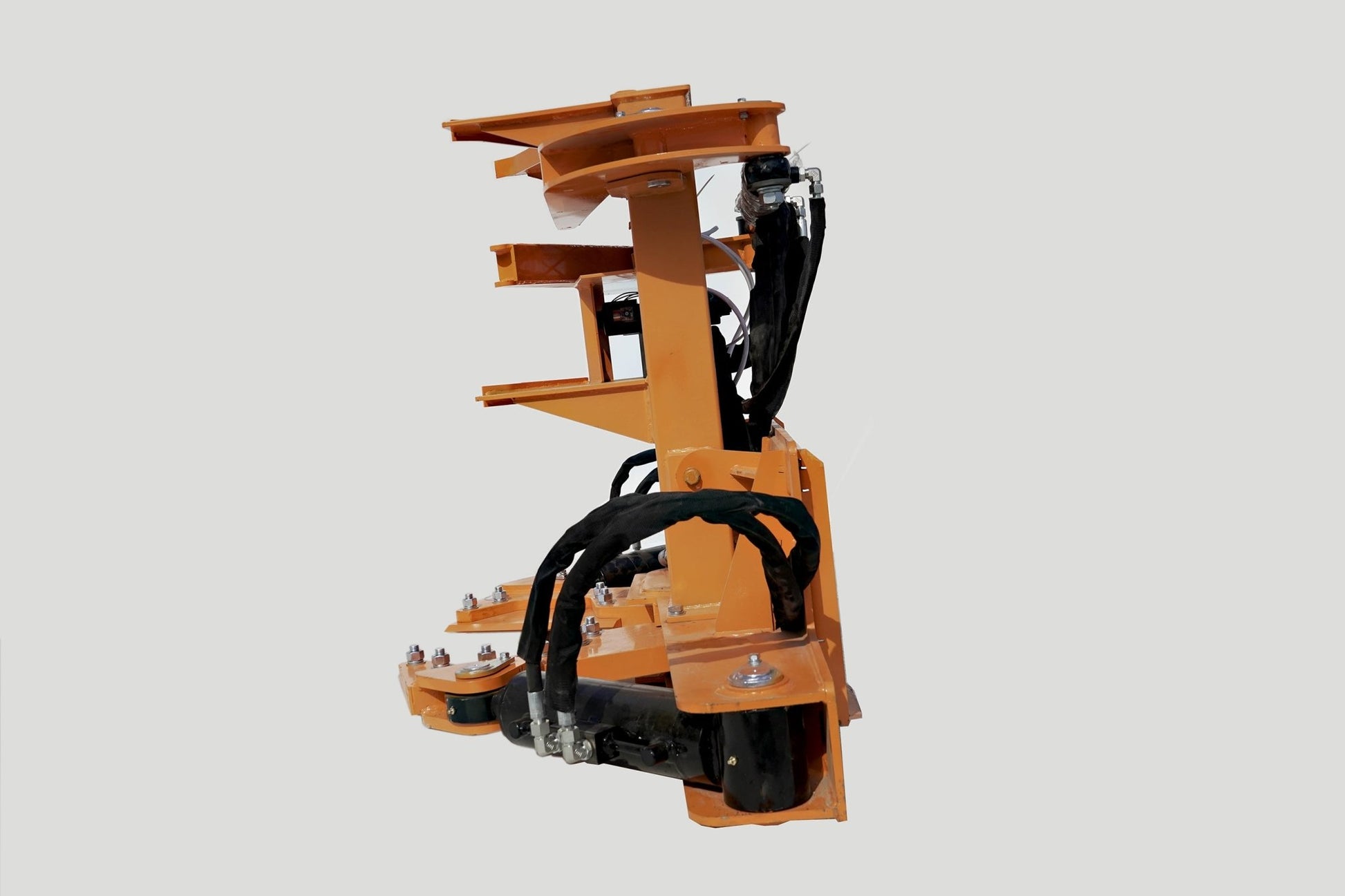 Heavy - Duty Tree Shear Attachment for Skid Steer – Hydraulic Cutting with 14" Max Diameter | SSRBTS - with | Sold by Uncle Wiener's Wholesale