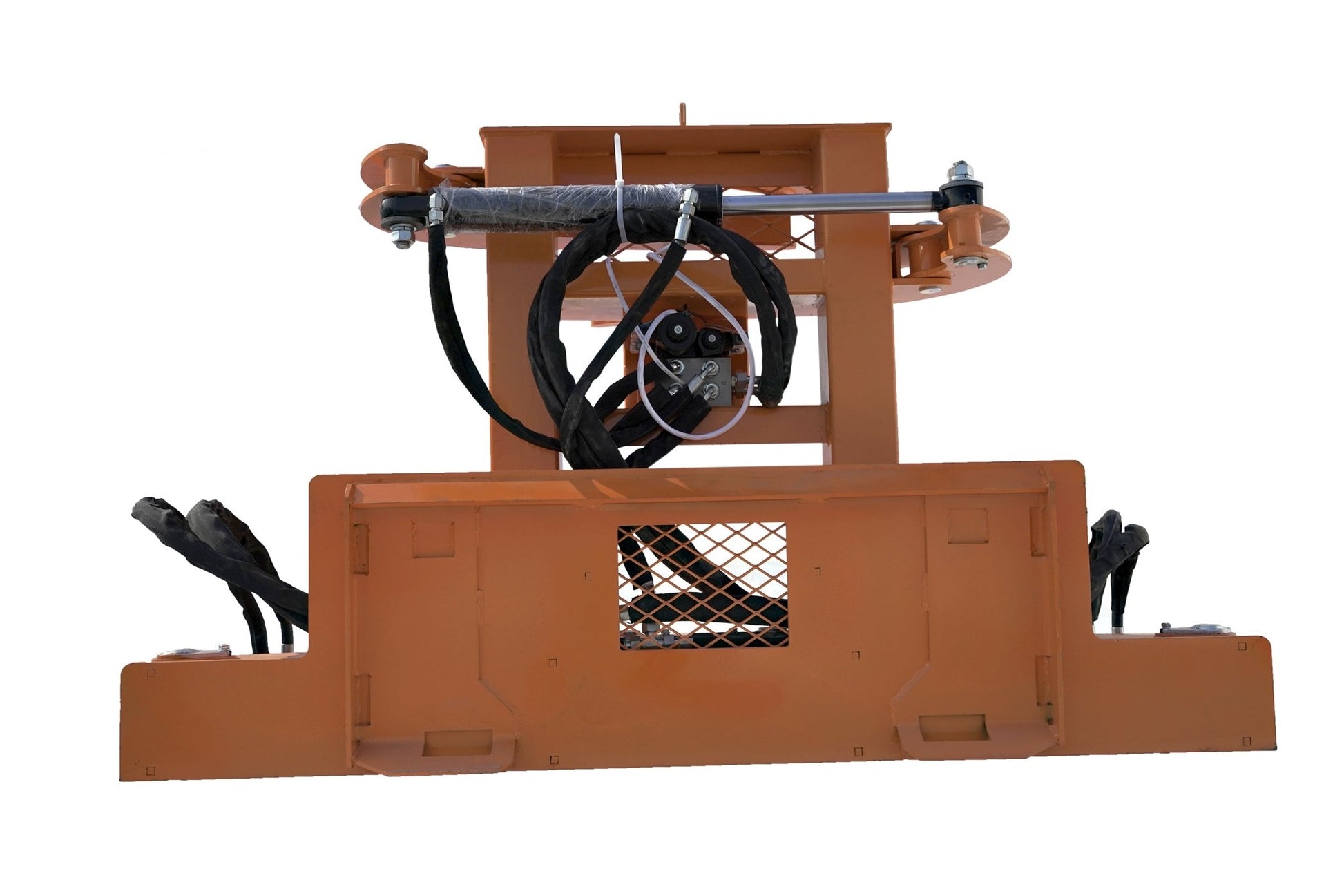 Heavy - Duty Tree Shear Attachment for Skid Steer – Hydraulic Cutting with 14" Max Diameter | SSRBTS - with | Sold by Uncle Wiener's Wholesale