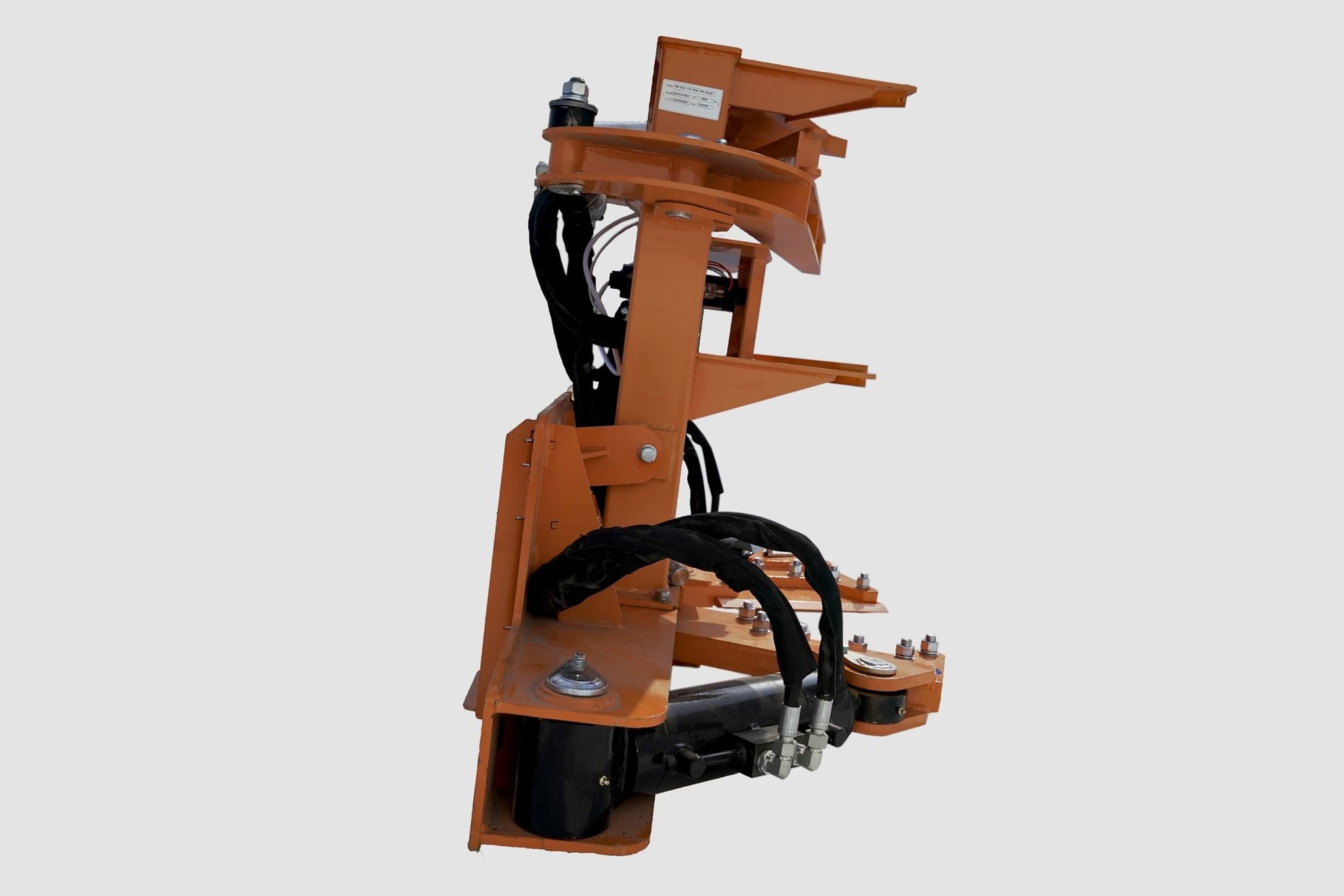 Heavy - Duty Tree Shear Attachment for Skid Steer – Hydraulic Cutting with 14" Max Diameter | SSRBTS - with | Sold by Uncle Wiener's Wholesale