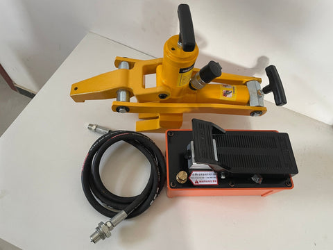 Heavy - Duty Truck & Ag Tire Hydraulic Bead Breaker Kit with 10,000 PSI Foot Pump – SKU: S1181 - Hydraulic Tire Bead Breaker Kit with | Sold by Uncle Wiener's Wholesale