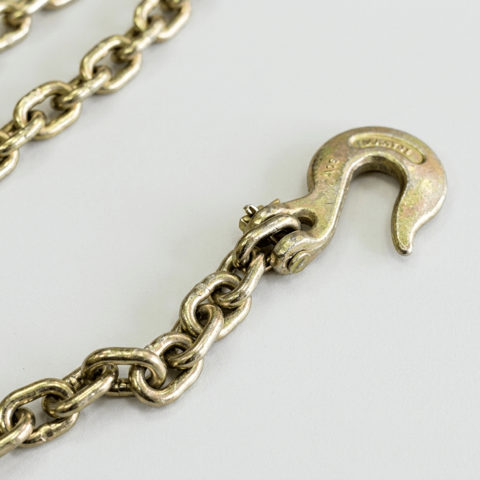 Heavy - Duty V - Chain Bridle & Tow Chains – Grade 70 Recovery Chains for Towing & Hauling - Chains & Rigging with 5/16" x 7.5 Ft Per Leg 5/16″ V - Chain Bridle | Sold by Uncle Wiener's Wholesale