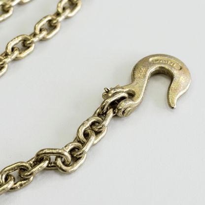 Heavy - Duty V - Chain Bridle & Tow Chains – Grade 70 Recovery Chains for Towing & Hauling - Chains & Rigging with 5/16" x 7.5 Ft Per Leg 5/16″ V - Chain Bridle | Sold by Uncle Wiener's Wholesale