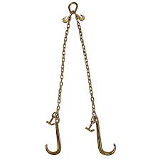 Heavy - Duty V - Chain Bridle & Tow Chains – Grade 70 Recovery Chains for Towing & Hauling - Tow Chains, Bridle Assemblies, Cluster Hooks with RJT Cluster Hook Assembly | Sold by Uncle Wiener's Wholesale