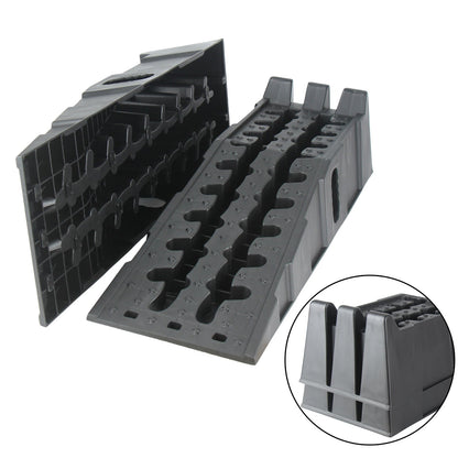 Heavy - Duty Vehicle Ramps – 15,400 lbs Capacity Set of 2 | Car, Truck & Equipment Loading Ramps CR7T90930 - with | Sold by Uncle Wiener's Wholesale