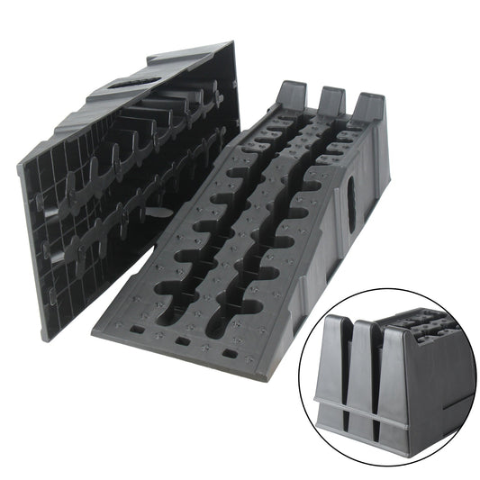 Heavy - Duty Vehicle Ramps – 15,400 lbs Capacity Set of 2 | Car, Truck & Equipment Loading Ramps CR7T90930 - with | Sold by Uncle Wiener's Wholesale