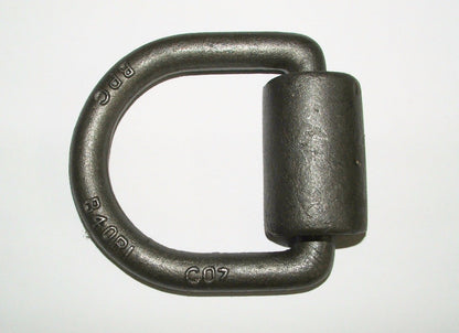 Heavy - Duty Weld - On Lashing D - Ring – Forged Steel Tie - Down Anchor 5/8" Ring and 1/2" Mount - with 1040821 – 5/8" Weld - On Ring | Sold by Uncle Wiener's Wholesale