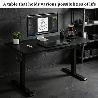 Height Adjustable Electric Standing Desk 47" x 23" Sit Stand Workstation AMACT1260 - with | Sold by Uncle Wiener's Wholesale