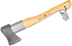 Hickory Handle Forged Steel Hatchet – Available in 1.1 to 5 LB Sizes for Chopping, Splitting & Survival - with 1.5 LB | Sold by Uncle Wiener's Wholesale