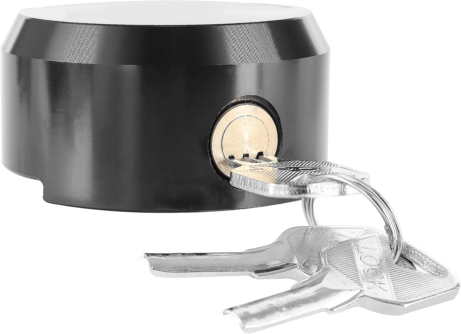 Hidden Shackle Padlock, Heavy Duty Anti - Theft 2.78" Solid Aluminum Door Lock, Black – PL6278A - with | Sold by Uncle Wiener's Wholesale