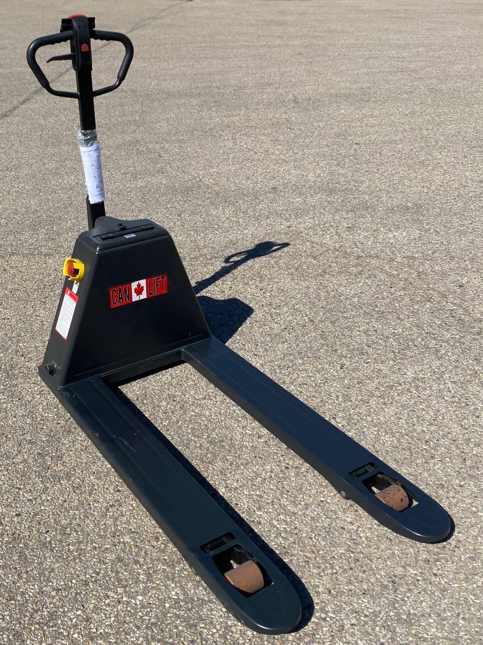 High - Capacity Hybrid Pallet Jack 4400 lb – Manual + Electric | T20I213 - Hybrid Manual + Electric Pallet Jack with | Sold by Uncle Wiener's Wholesale
