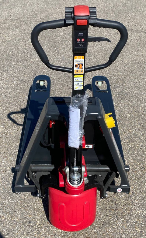 High - Capacity Hybrid Pallet Jack 4400 lb – Manual + Electric | T20I213 - Hybrid Manual + Electric Pallet Jack with | Sold by Uncle Wiener's Wholesale