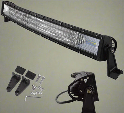 8D 6000K LED Light Bars – Straight and Curved Models

Off-Road Waterproof LED Light Bars with Spot + Flood Beam

Mounted Curved LED Bar on Truck Grill

Aluminum Housing LED Light Bars for Trucks and ATVs

High-Lumen LED Light Bars – Multiple Sizes Available