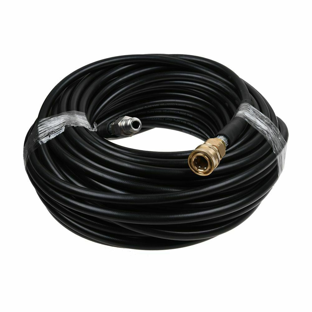 High Pressure Water Hose 50 FT 5800 PSI 3/8" Quick Connect – Heavy - Duty Washer Hose S1178 - with | Sold by Uncle Wiener's Wholesale