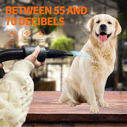 High Velocity Dog Dryer – Professional Pet Grooming Blow Dryer with Adjustable Speed, Heat & 4 Nozzles - Pet products with | Sold by Uncle Wiener's Wholesale