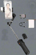 hohem iSteady V3 Gimbal Stabilizer with AI Tracker, Fill Light, Remote, and Tripod – Open Box