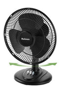 Holmes 12&34; Oscillating 3 Speed Adjustable Table Fan with Push Button Controls - with <B>Dimensions (Overall):</B> 18.5 Inches (H) x 13.39 Inches (W) x 9.84 Inches (D) | Sold by Uncle Wiener's Wholesale