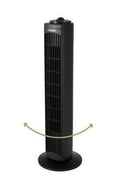 Holmes 29" Oscillating Manual Tower Fan - with <B>Dimensions (Overall):</B> 29 Inches (H) x 9.05 Inches (W) x 9.05 Inches (D) | Sold by Uncle Wiener's Wholesale
