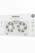 Holmes 9 Digital window fan with remote control - with <B>Dimensions (Overall):</B> 14 Inches (H) x 30 Inches (W) x 5 Inches (D) | Sold by Uncle Wiener's Wholesale