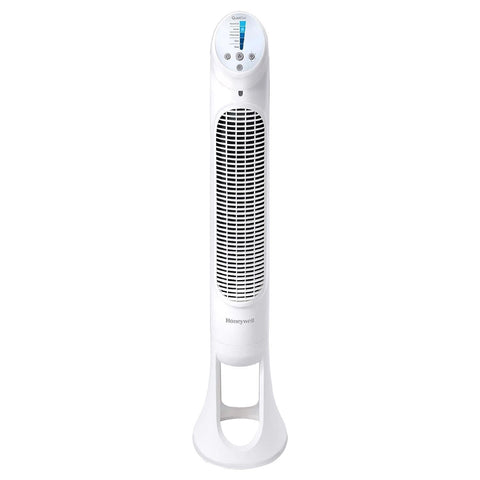 Honeywell 40 in. H X 10 in. D 5 speed Oscillating Whole Room Fan Remote Control - with 17.1 in x 11.4 in x 33.9 in | Sold by Uncle Wiener's Wholesale