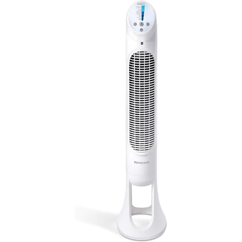 Honeywell 40 in. H X 10 in. D 5 speed Oscillating Whole Room Fan Remote Control - with 17.1 in x 11.4 in x 33.9 in | Sold by Uncle Wiener's Wholesale